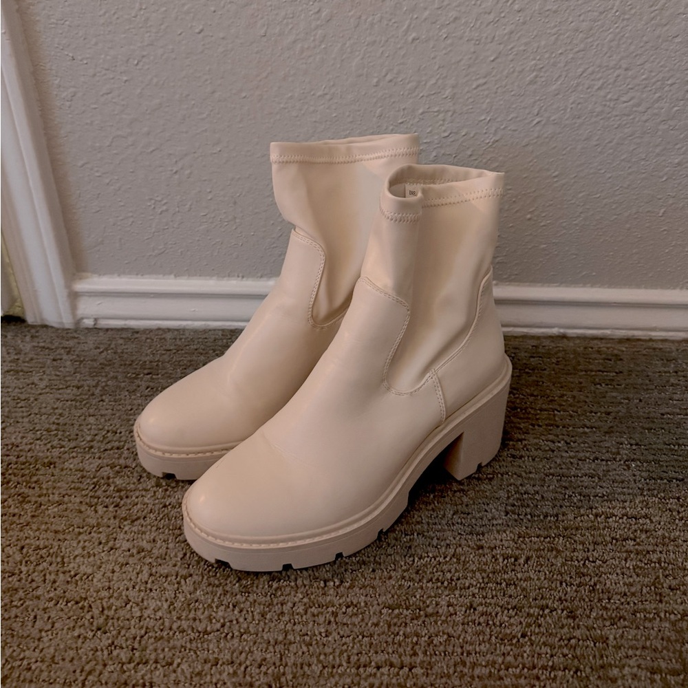 White bootie